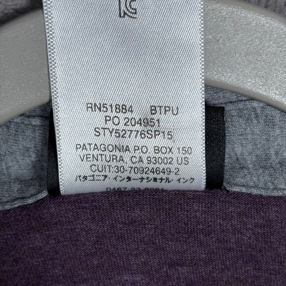 Patagonia Organic Cotton Striped Polo Shirt Men’s L Multicolor - Picture 5 of 5